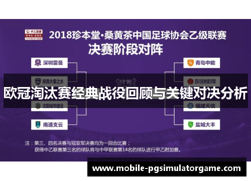 欧冠淘汰赛经典战役回顾与关键对决分析